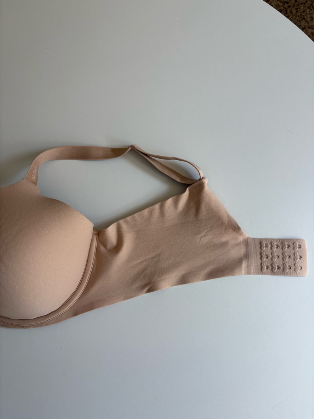 AERIE | SMOOTHEZ FULL COVERAGE LIGHTLY LINED BRA | SIZE 38C COLOR SANDS - Picture 7 of 11